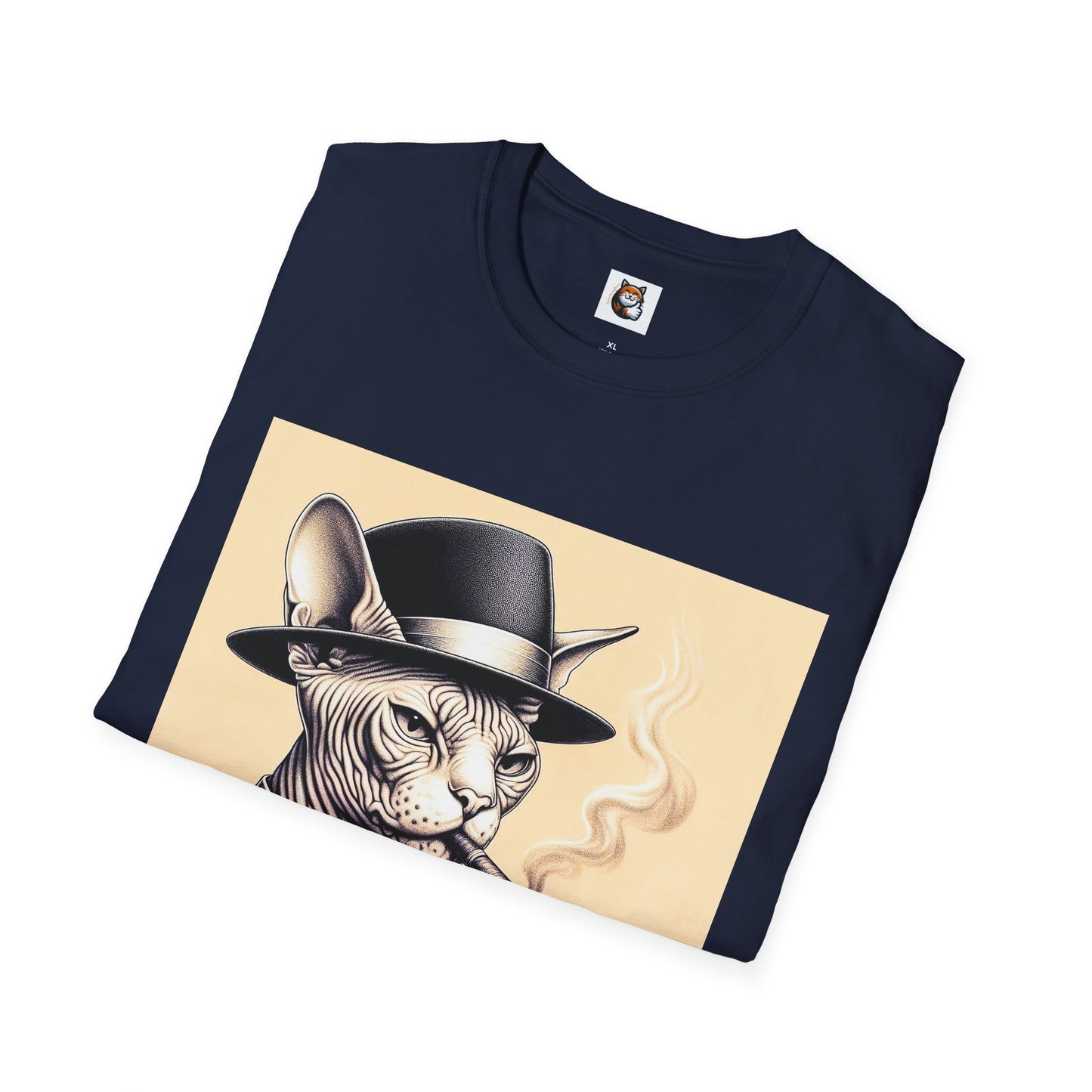 Sphynx Cat bar smoking