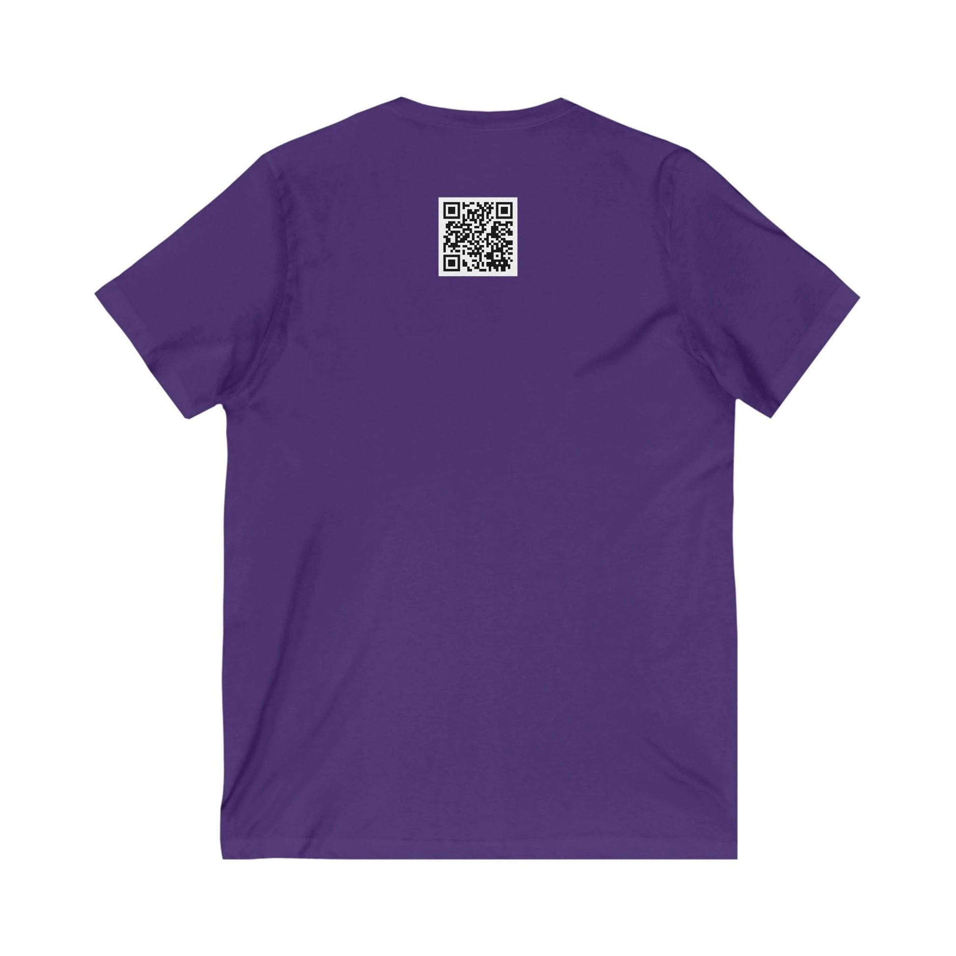 Cornish Rex Cat Unisex Jersey Short Sleeve V-Neck Tee by Printify