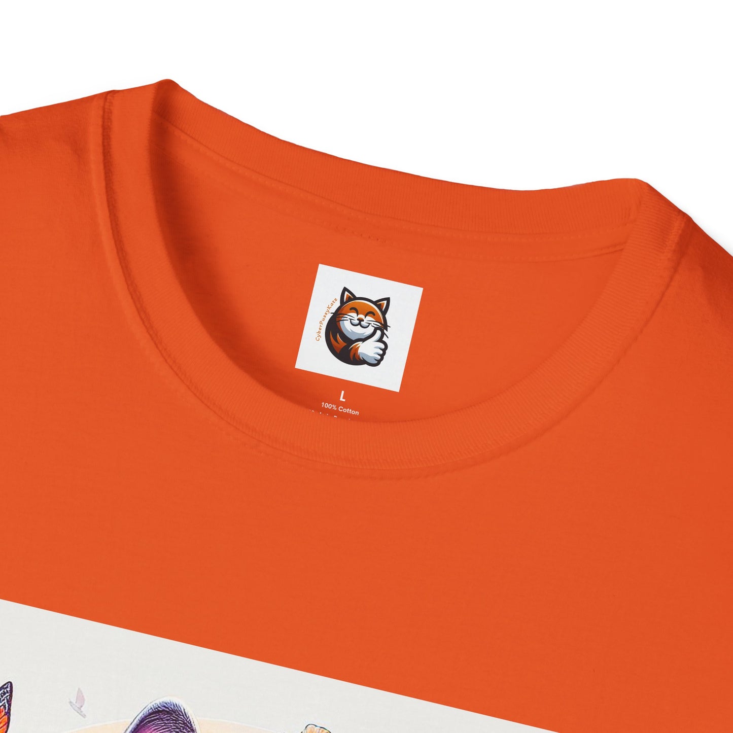 British Shorthair surf board Softstyle T-Shirt