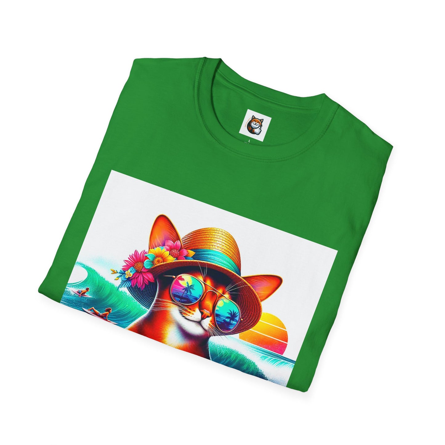 Abyssinian surfer Softstyle T-Shirt