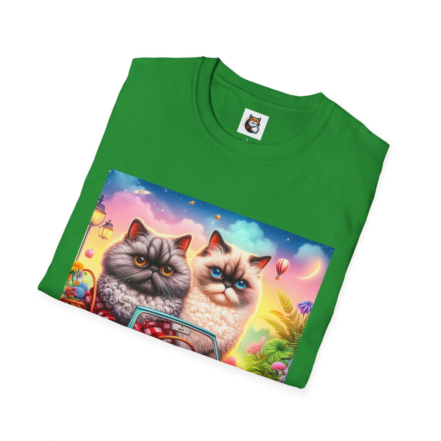 Selkirk Rex Cat T-Shirt tiny car