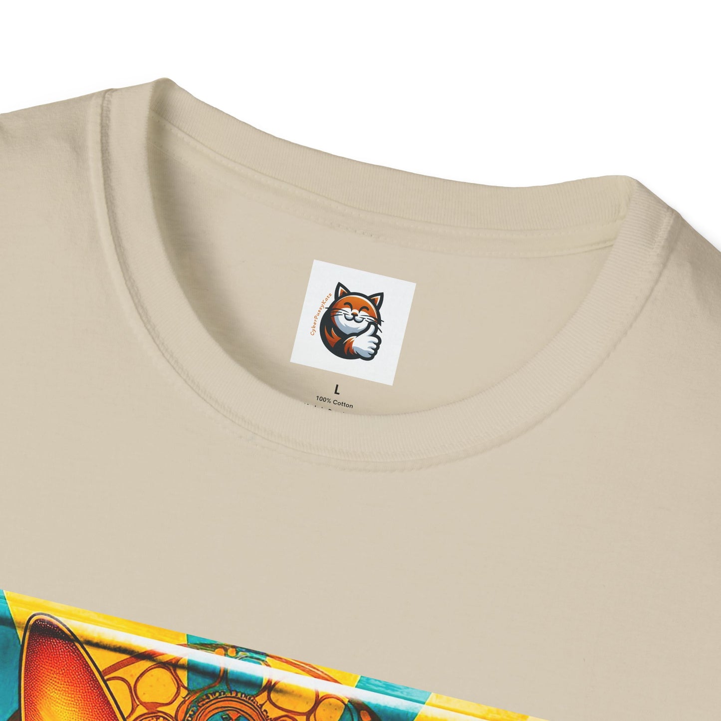 Abyssinian Unisex  steam punk Softstyle T-Shirt