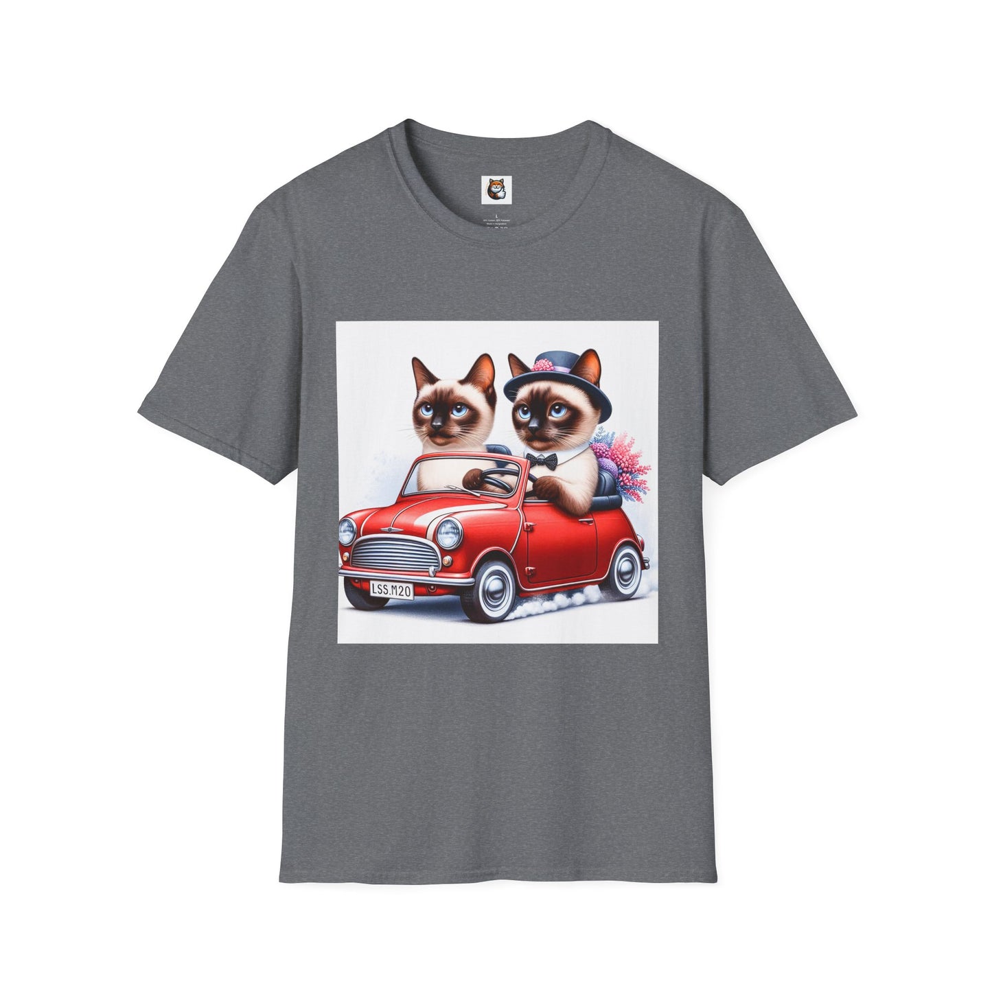 Wacky Siamese Cat friends driving