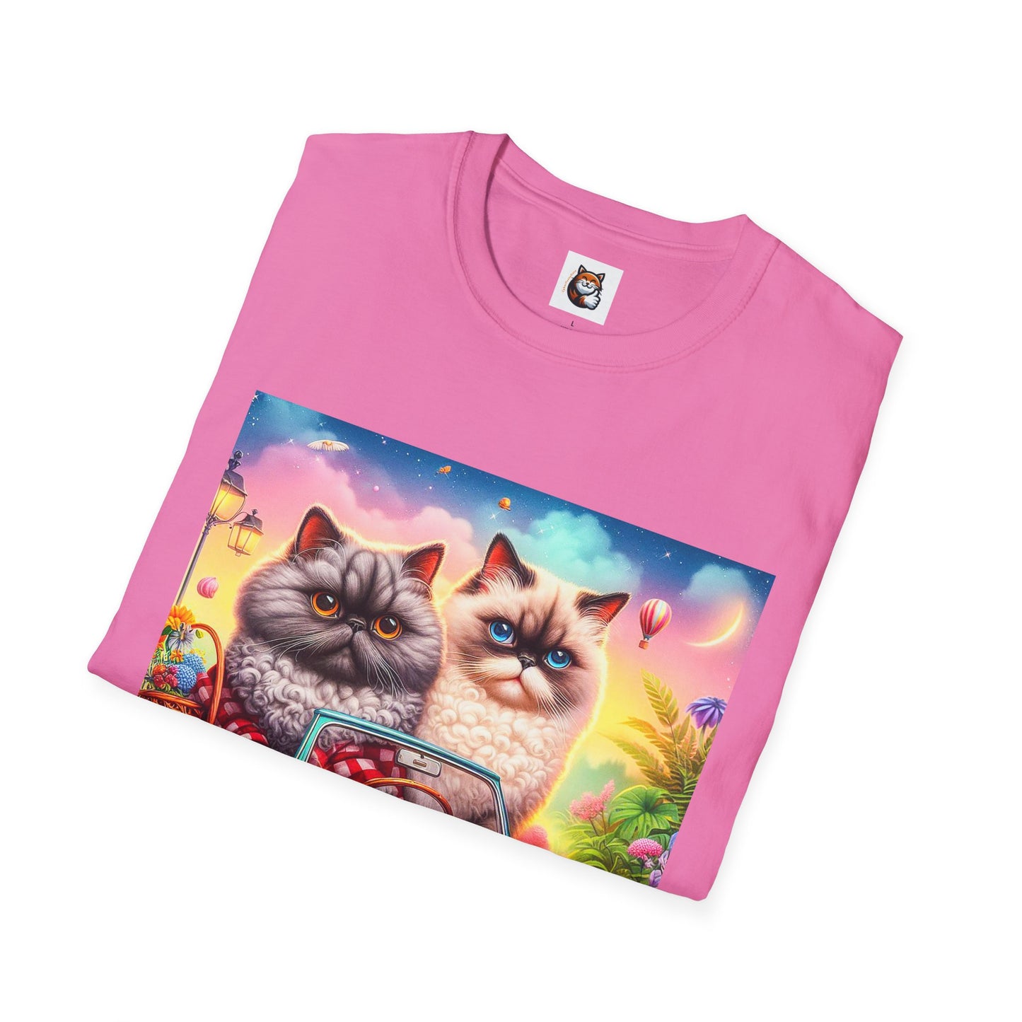 Selkirk Rex Cat T-Shirt tiny car