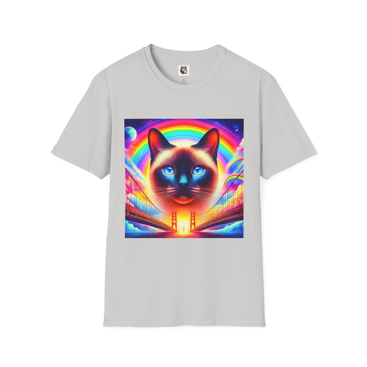 Siamese Cat floating kitty shirt
