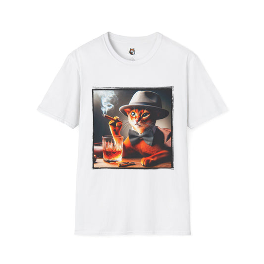 Abyssinian cigar smoking Softstyle T-Shirt