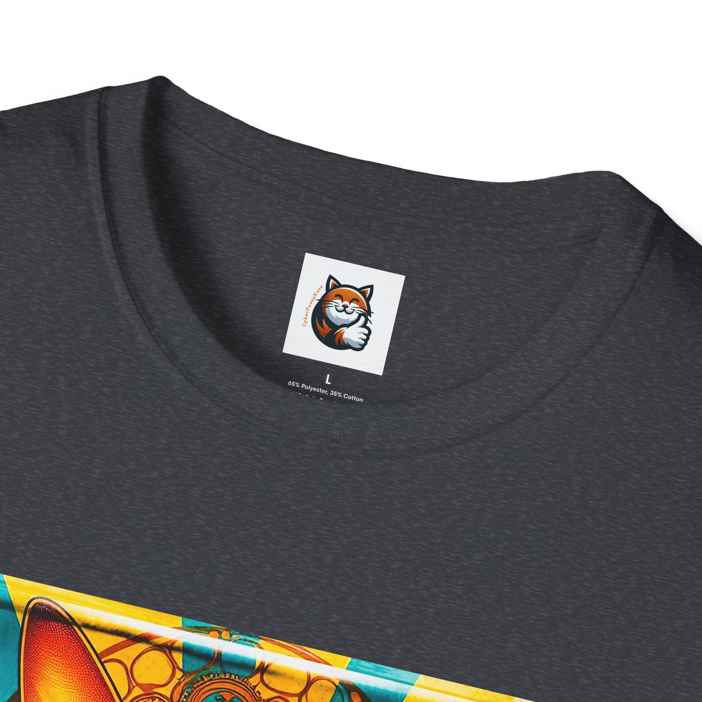 Abyssinian Unisex  steam punk Softstyle T-Shirt