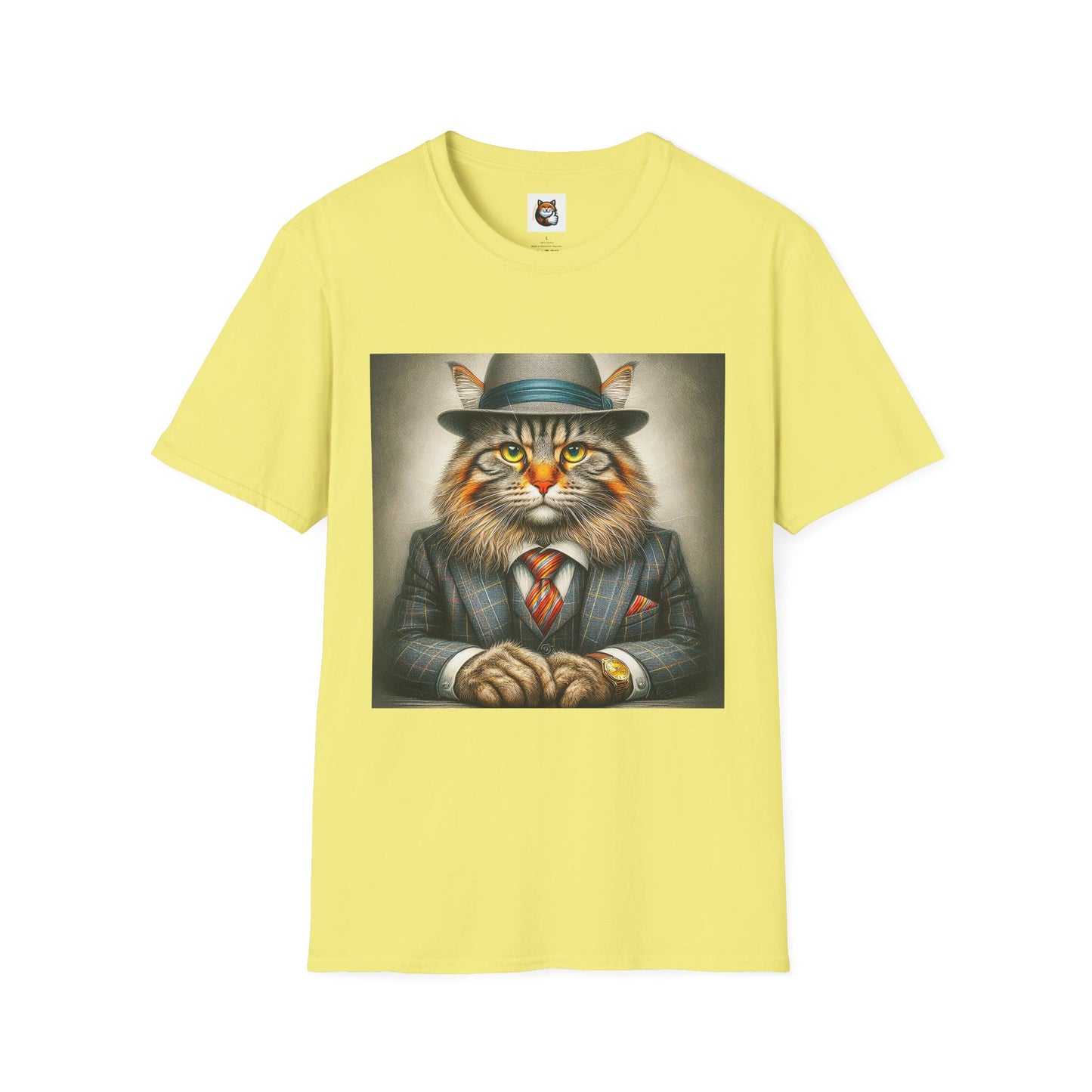 Maine Coon Unisex Softstyle T-Shirt