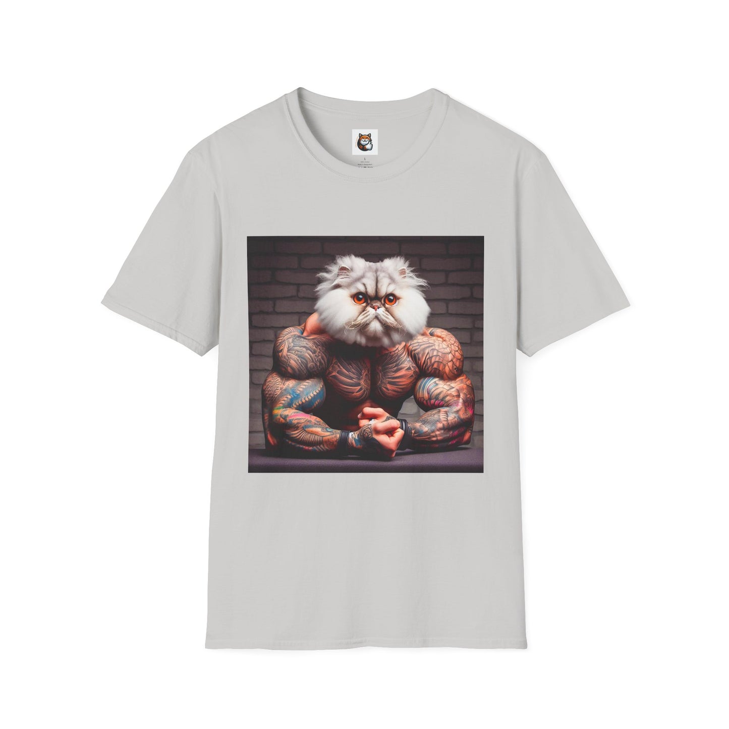 Selkirk Rex Cat T-Shirt arms