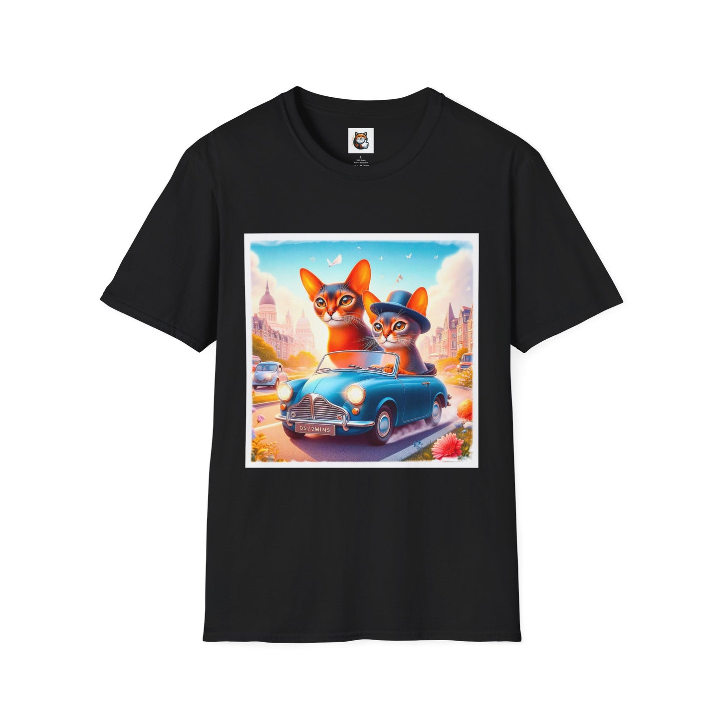 Wacky tiny car Unisex Softstyle T-Shirt