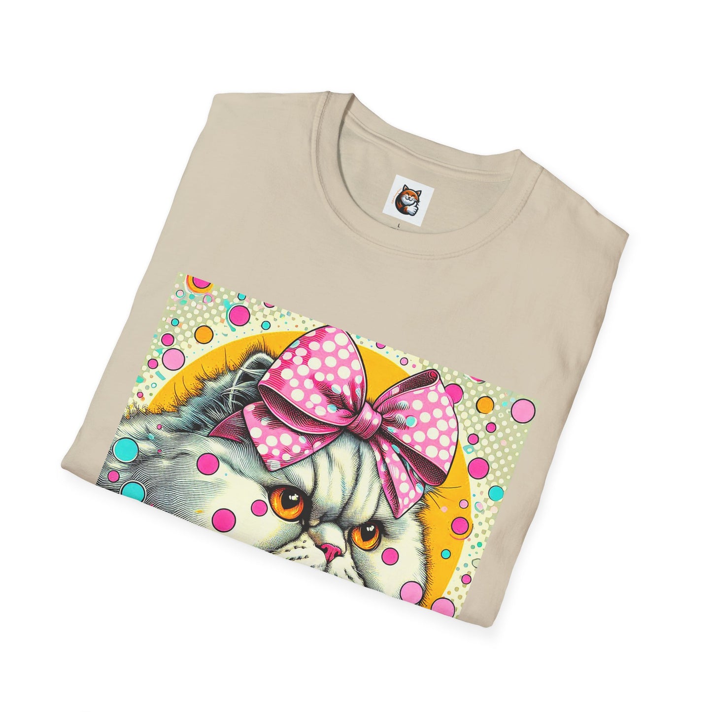Selkirk Rex Cat T-Shirt angry princess