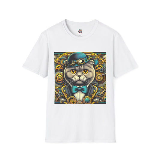 Scottish Fold  steam punk T-Shirt
