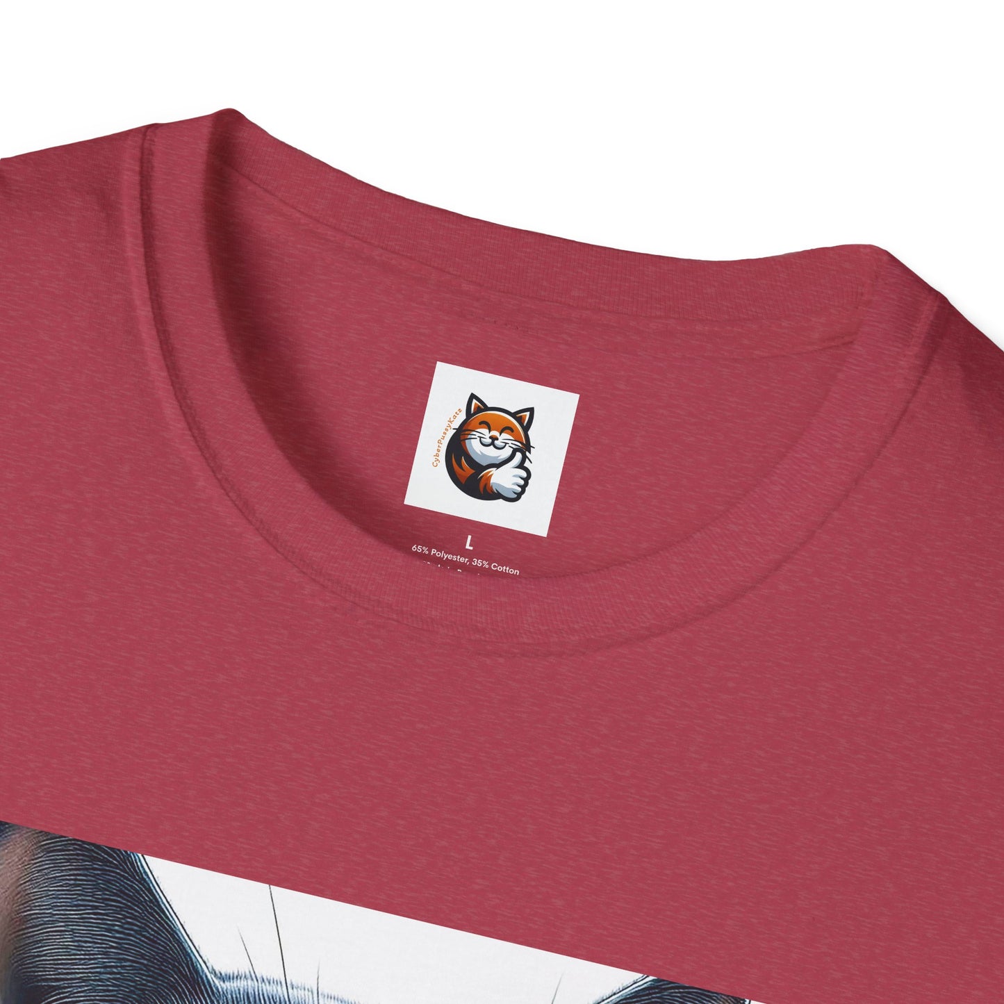 Russian Blue Cat suit and tie  T-Shirt