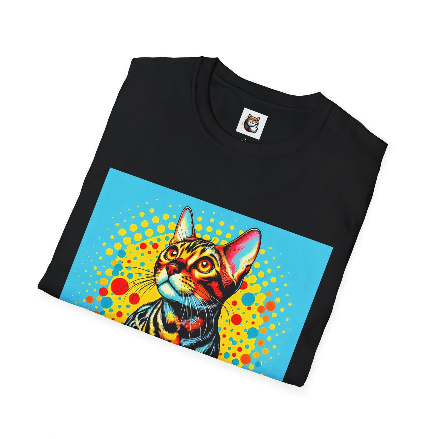 Bengal Unisex spots anf stripes  colors Softstyle T-Shirt
