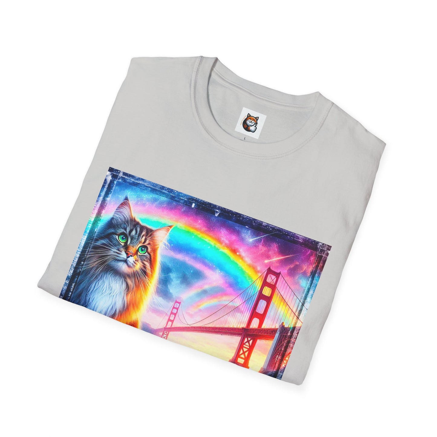 Norwegian Forest Cat Unisex Softstyle T-Shirt