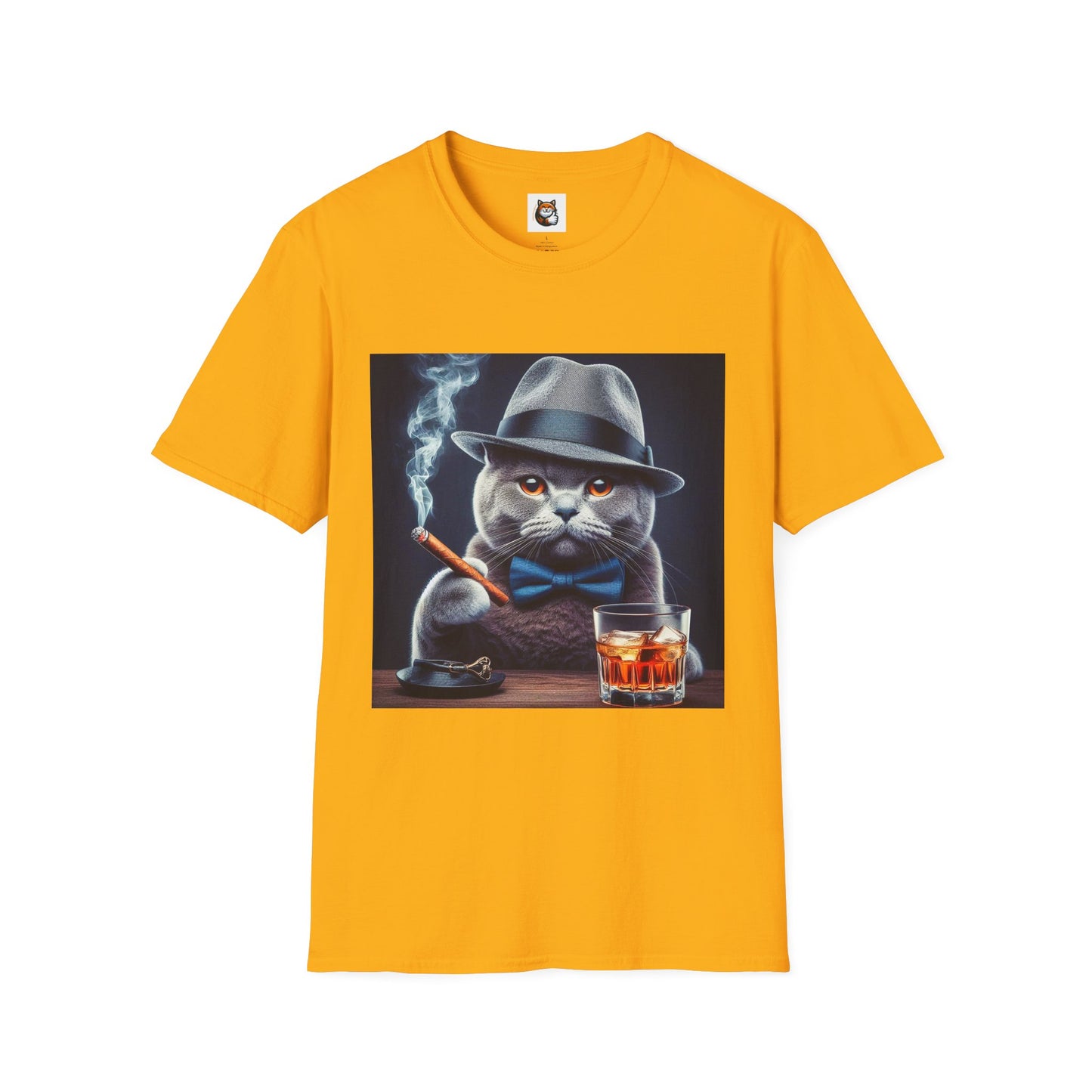 Russian Blue Cat cigars shirt