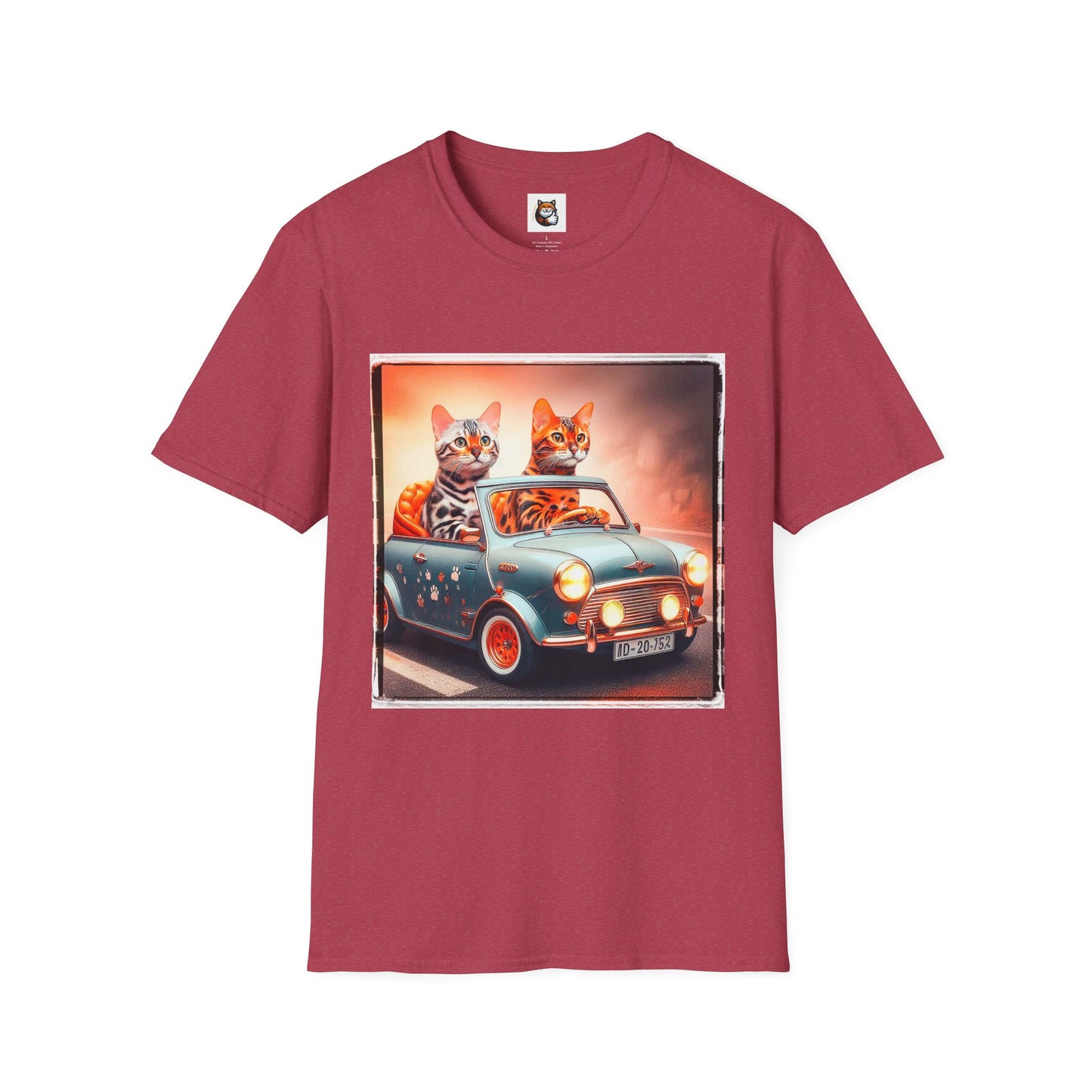 Wacky Bengal Unisex Softstyle T-Shirt