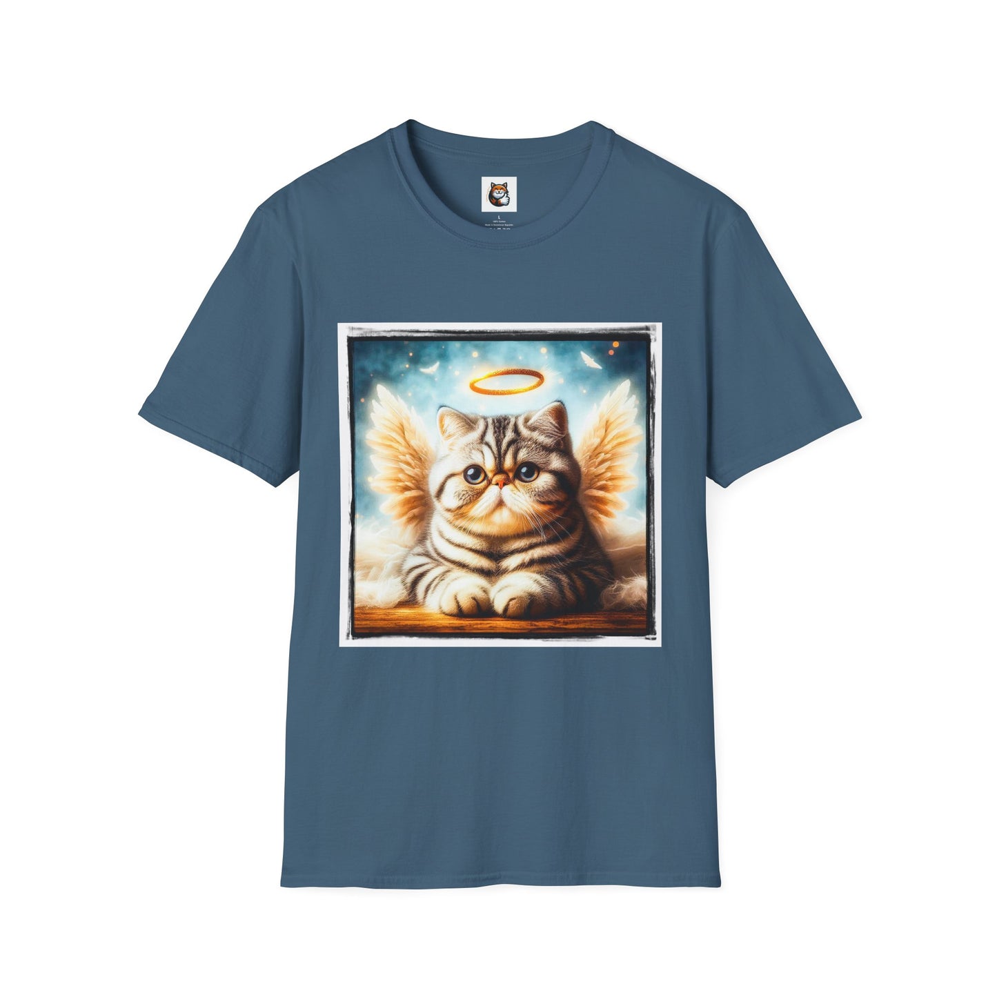 Exotic Shorthair Cat Unisex Softstyle T-Shirt