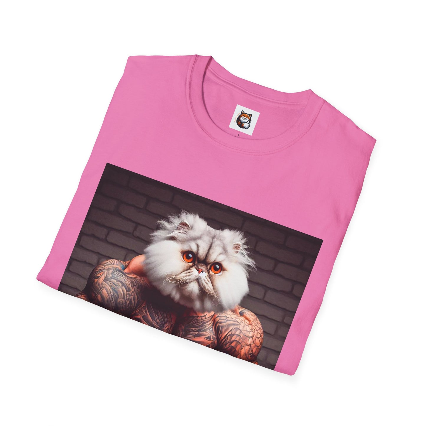 Selkirk Rex Cat T-Shirt arms