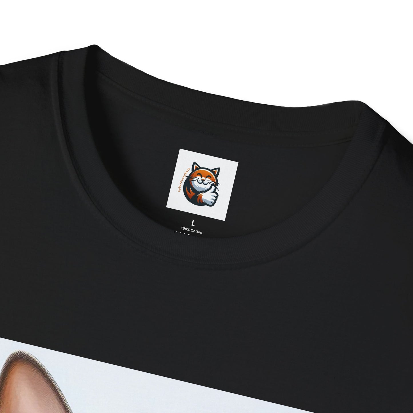Devon Rex Cat business man Softstyle T-Shirt