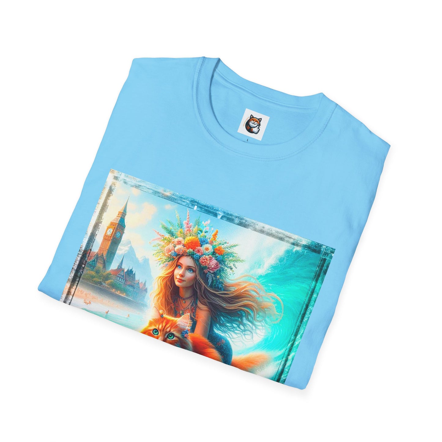 Norwegian Forest Cat Unisex Softstyle T-Shirt