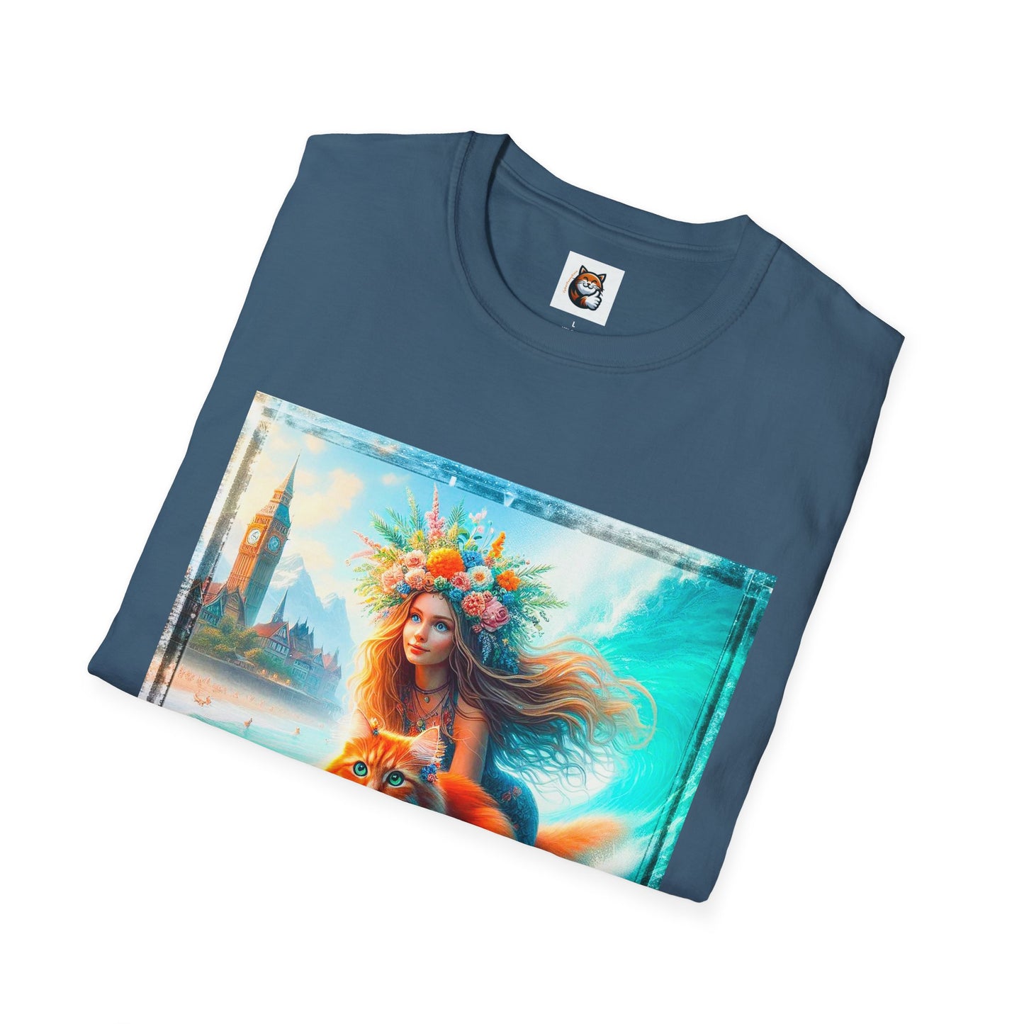 Norwegian Forest Cat Unisex Softstyle T-Shirt