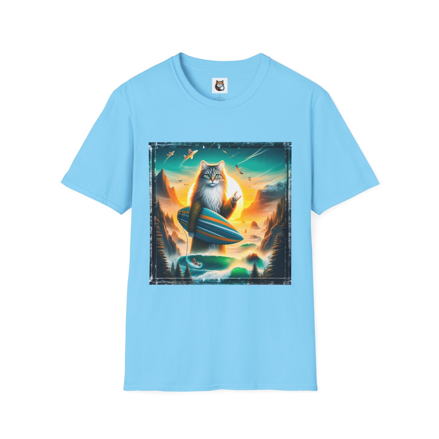 Norwegian Forest Cat Unisex Softstyle T-Shirt