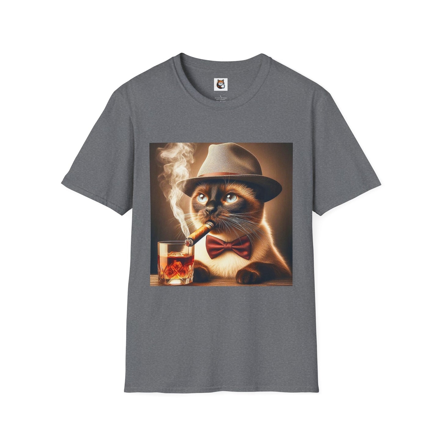 Siamese Cat cigar smoking