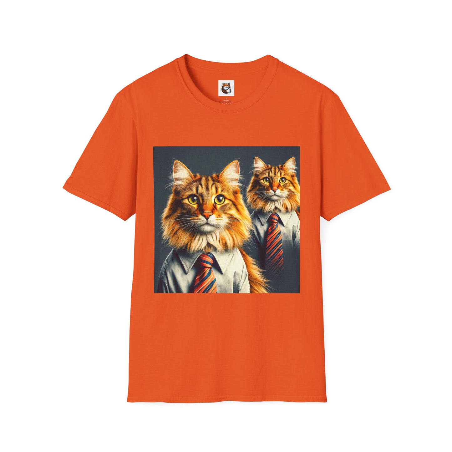 Norwegian Forest Cat Unisex Softstyle T-Shirt