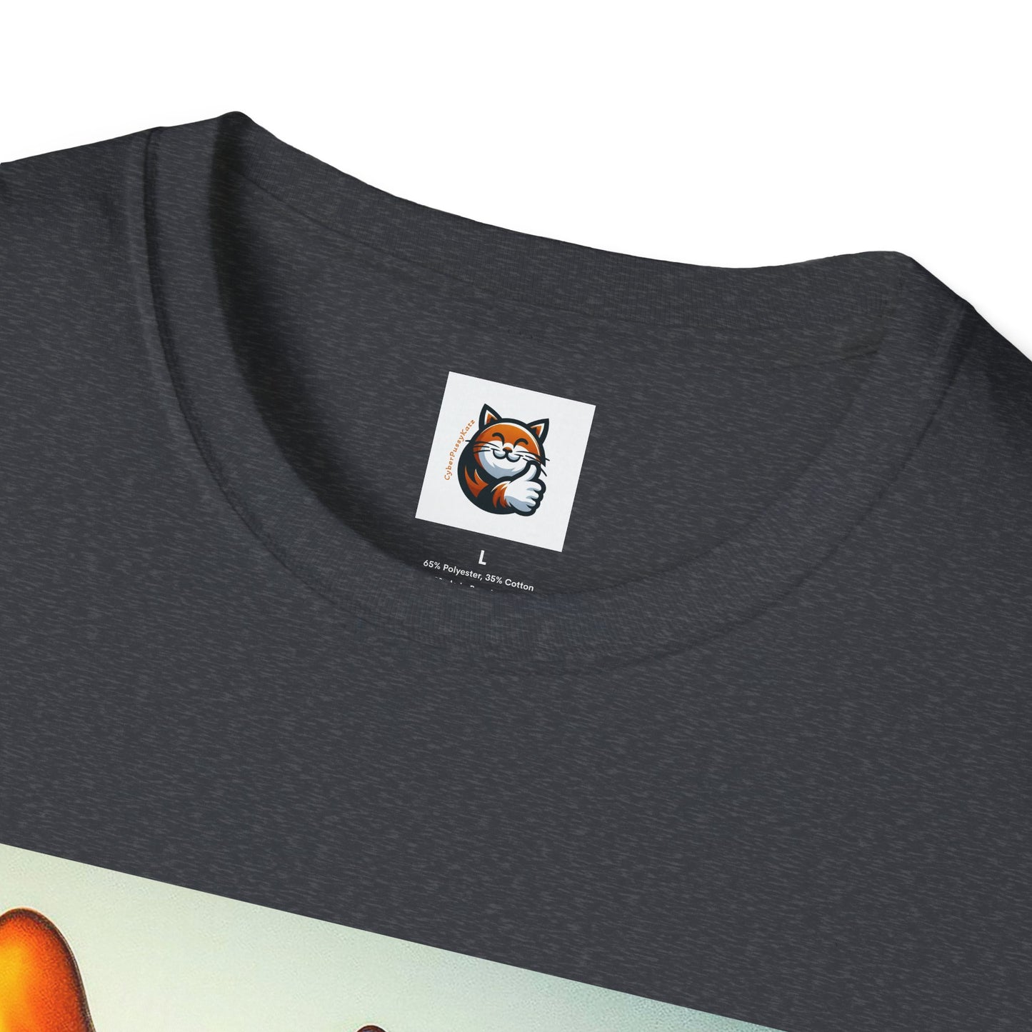 Wacky Cornish Rex Cat tiny car   T-Shirt