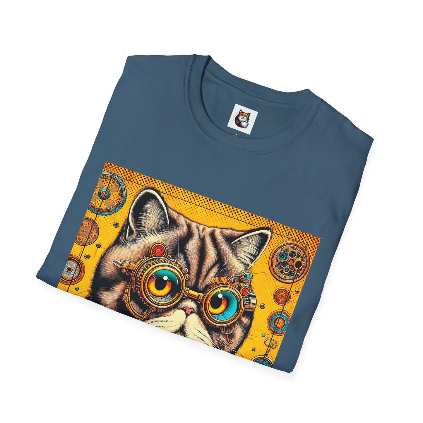 Exotic Shorthair Cat Unisex Softstyle T-Shirt