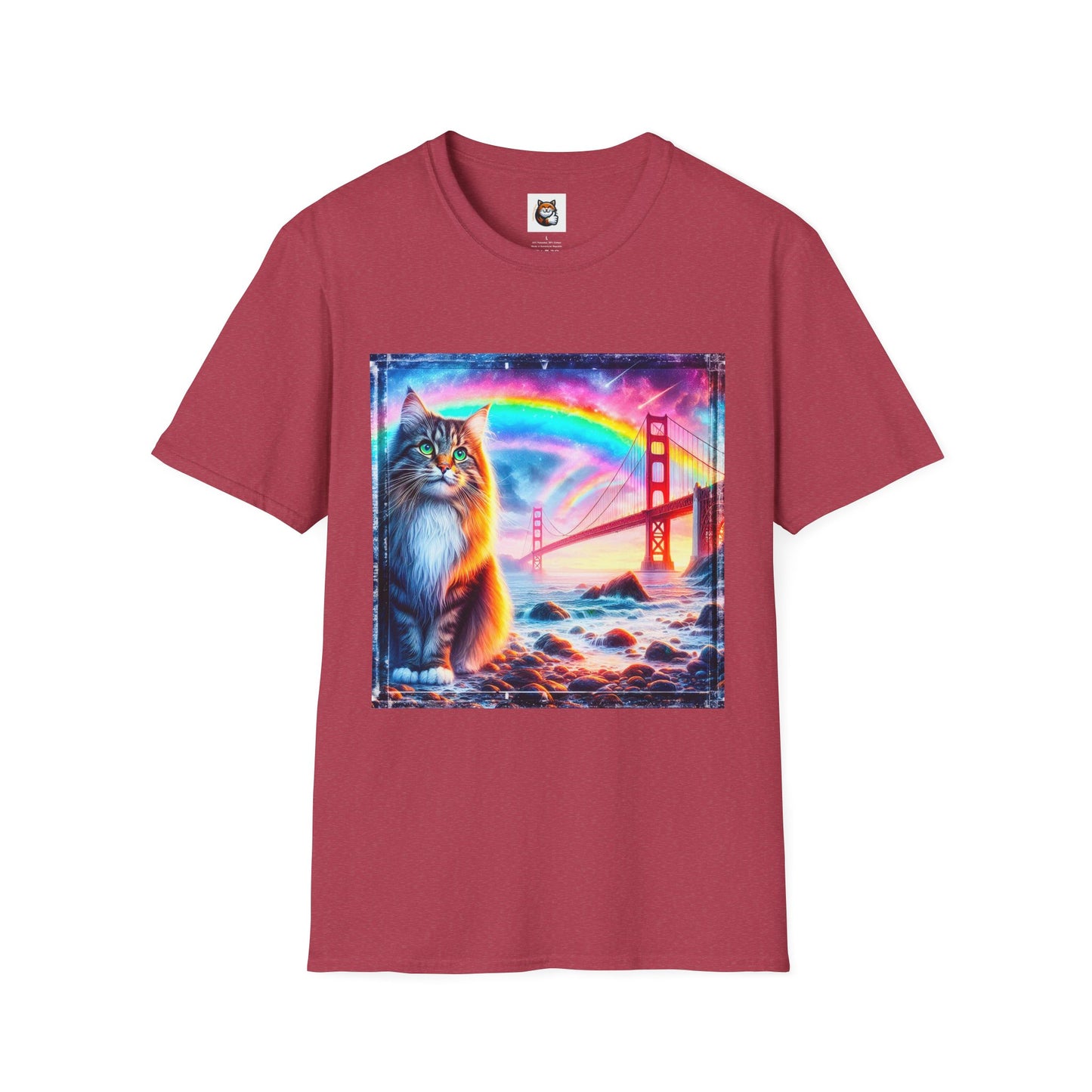 Norwegian Forest Cat Unisex Softstyle T-Shirt