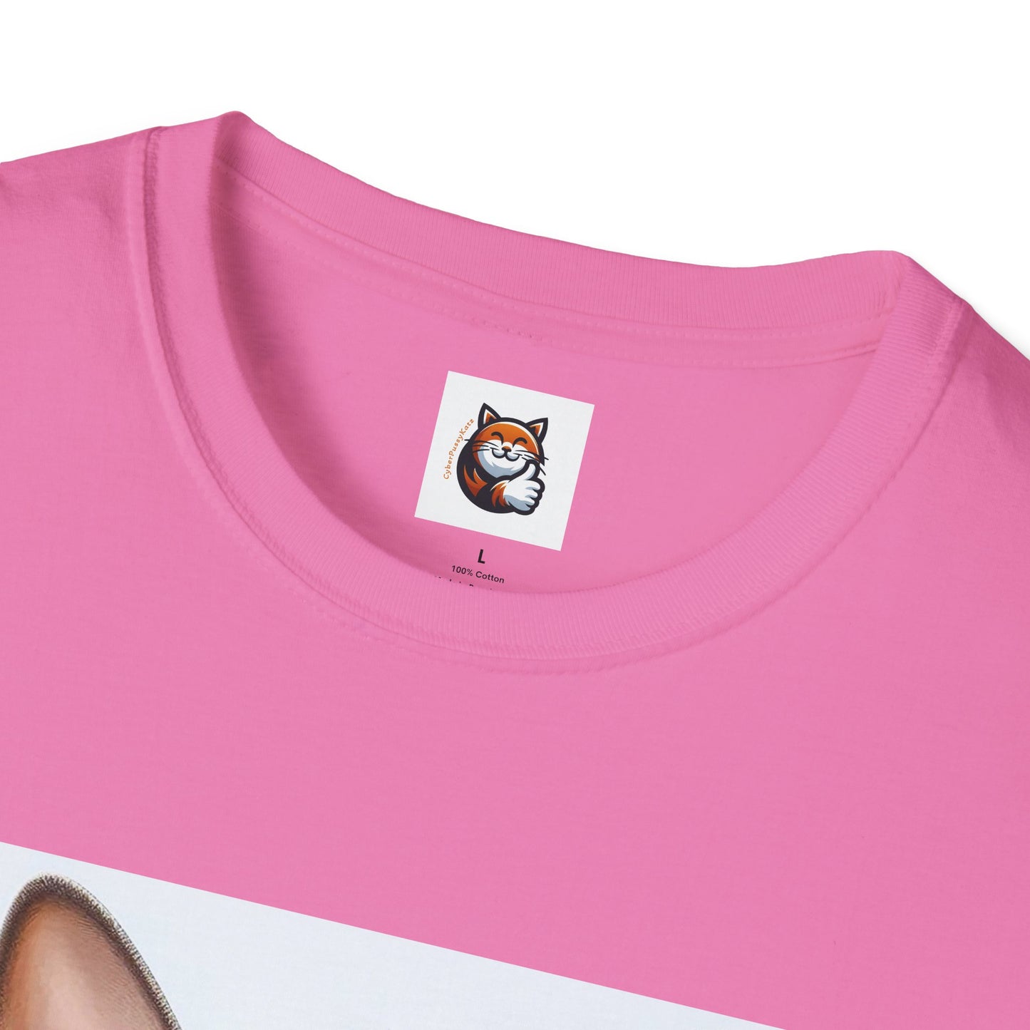 Devon Rex Cat business man Softstyle T-Shirt
