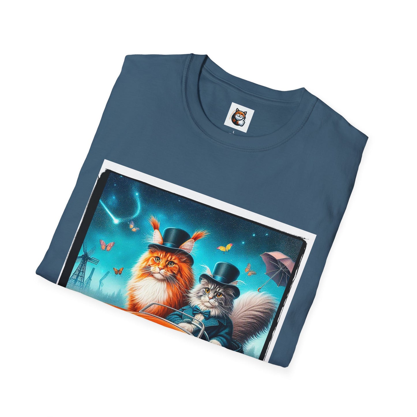 Wacky Maine Coon Unisex Softstyle T-Shirt
