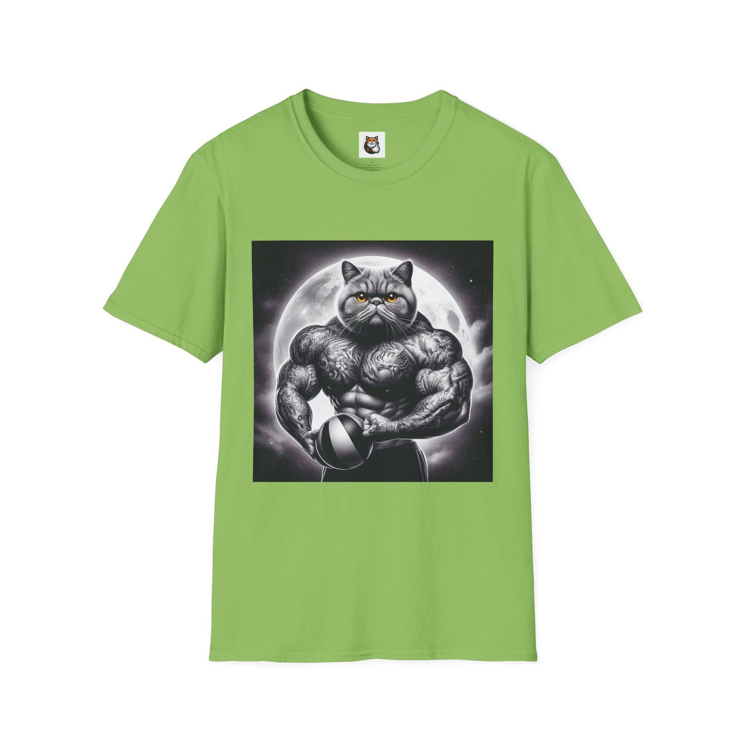 Exotic Shorthair Cat Unisex Softstyle T-Shirt