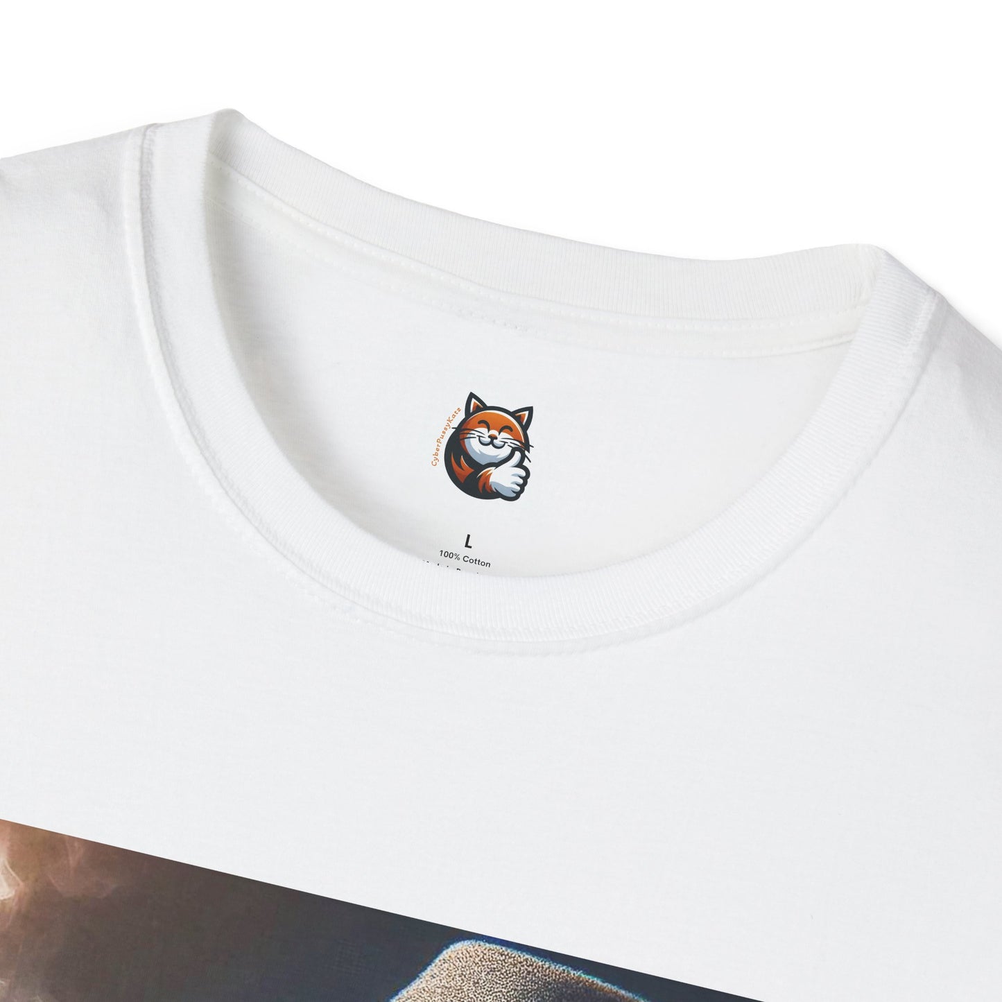Russian Blue Cat whiskey drinking  T-Shirt