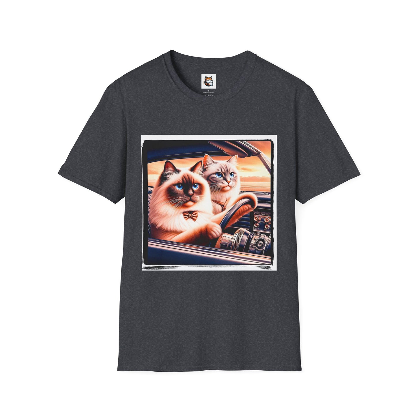 Wacky Birman Unisex Softstyle T-Shirt
