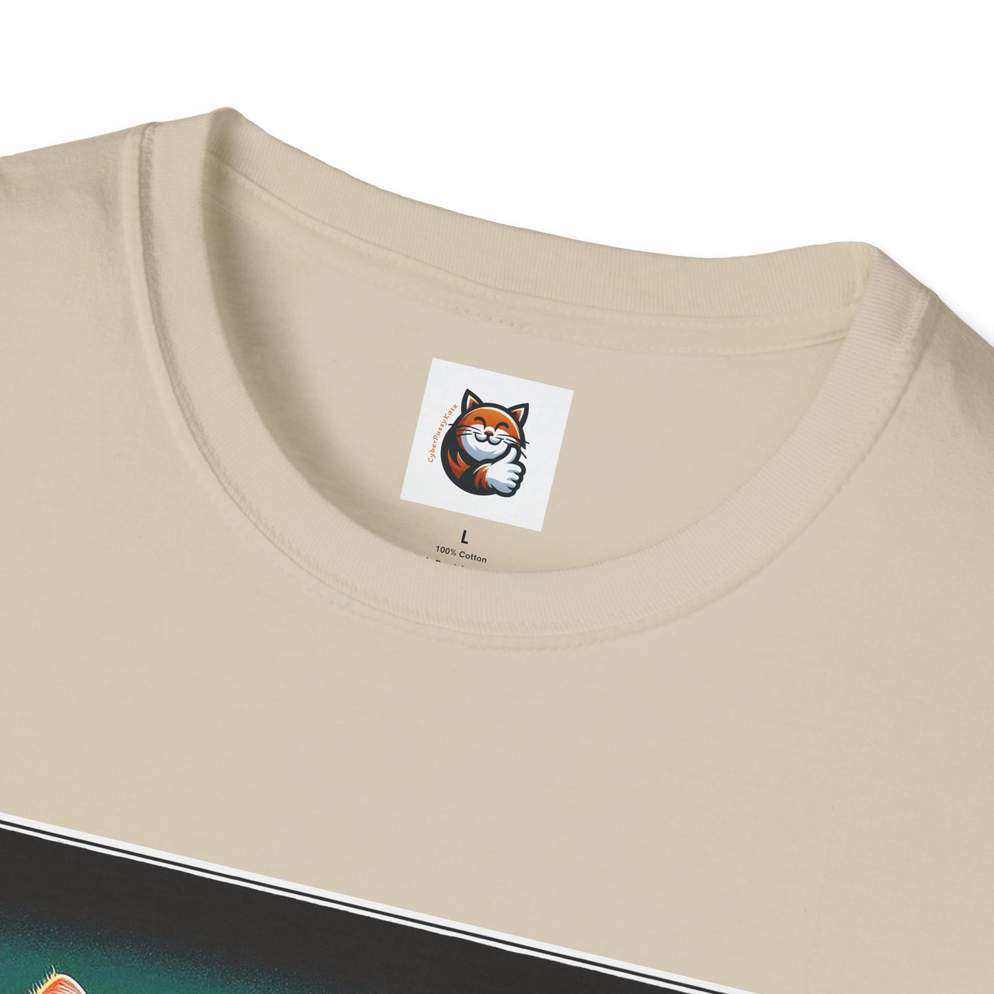 Wacky Exotic Shorthair Cat Unisex Softstyle T-Shirt