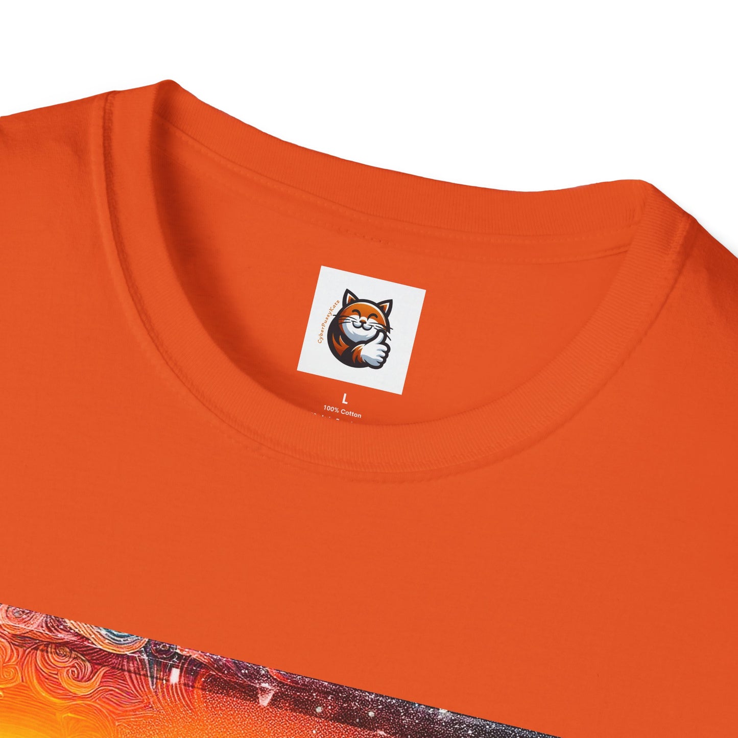 Devon Rex Cat hawaiian surfer Softstyle T-Shirt