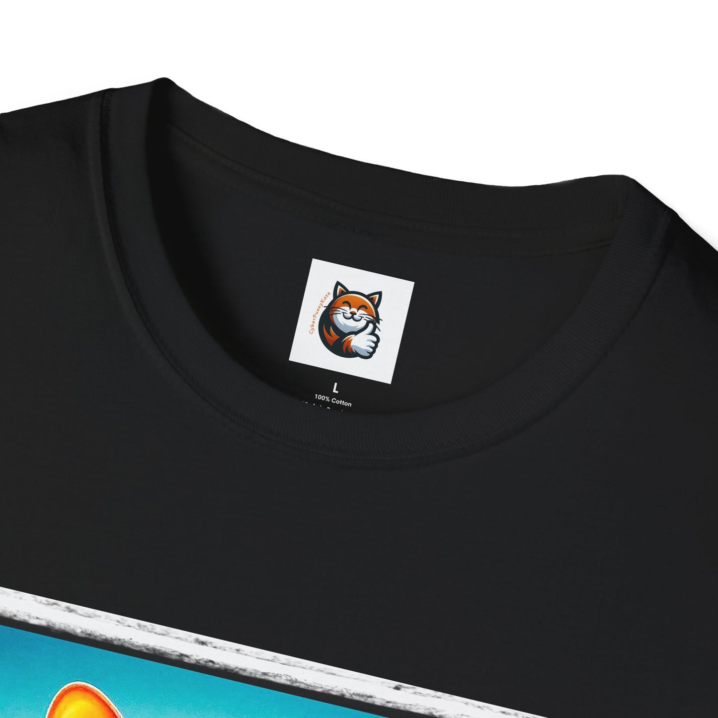 Cornish Rex Cat beach surfer  T-Shirt