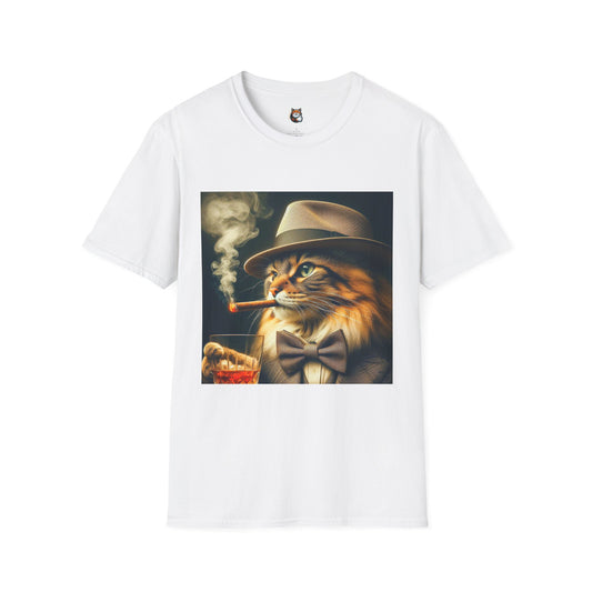 Norwegian Forest Cat Unisex Softstyle T-Shirt