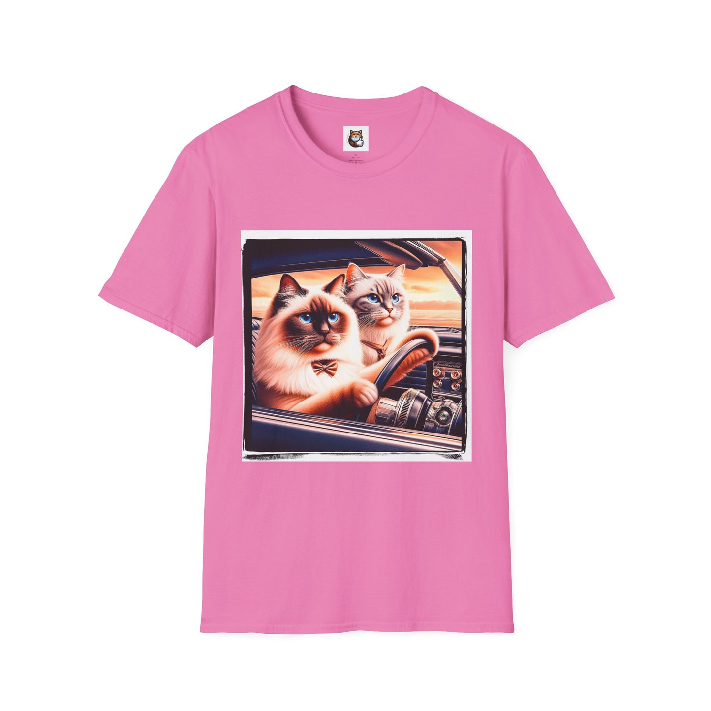 Wacky Birman Unisex Softstyle T-Shirt