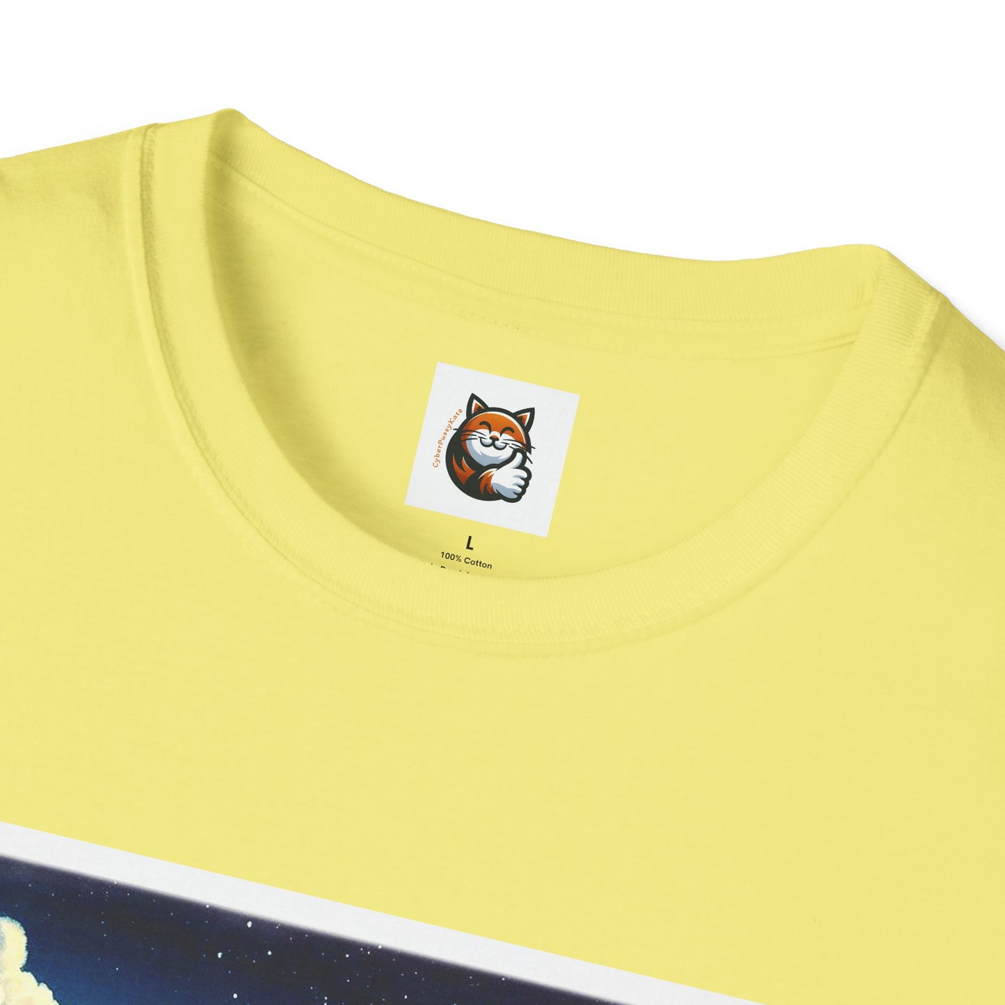 Wacky Exotic Shorthair Cat Unisex Softstyle T-Shirt