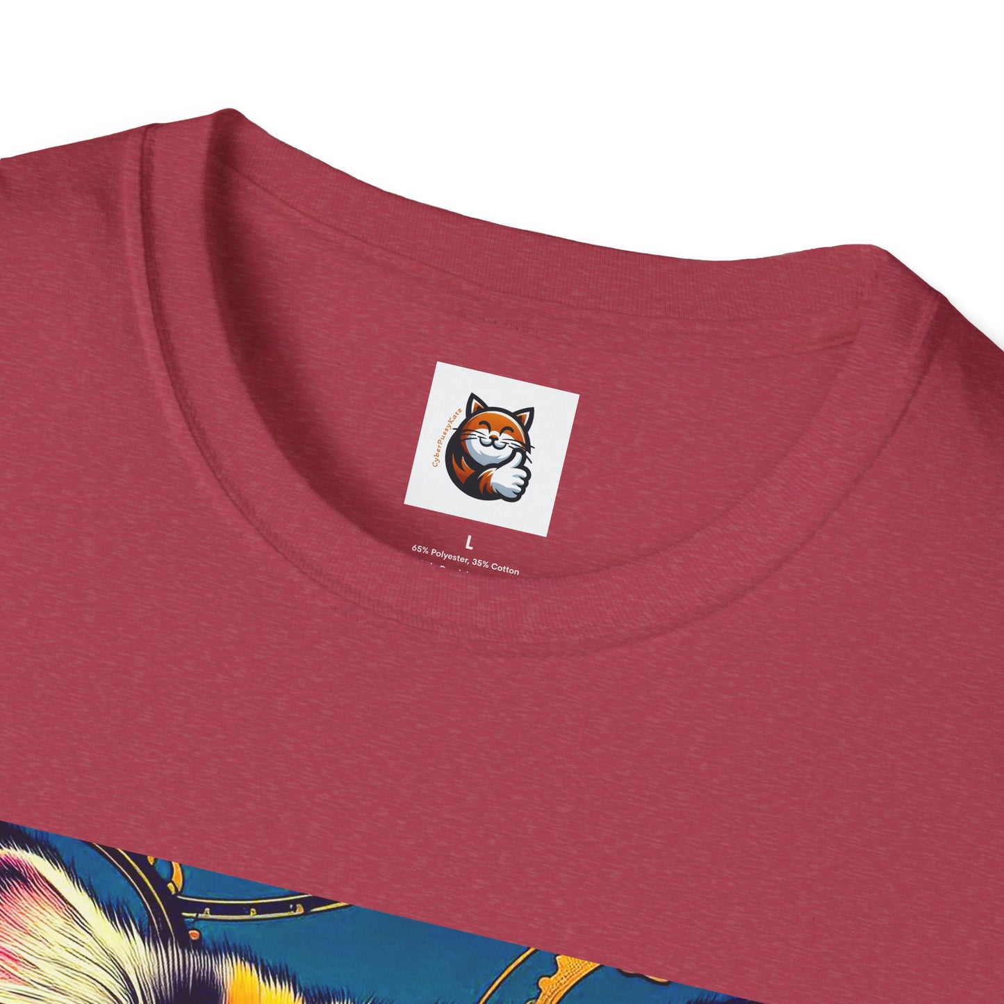Persian Cat Unisex Softstyle T-Shirt