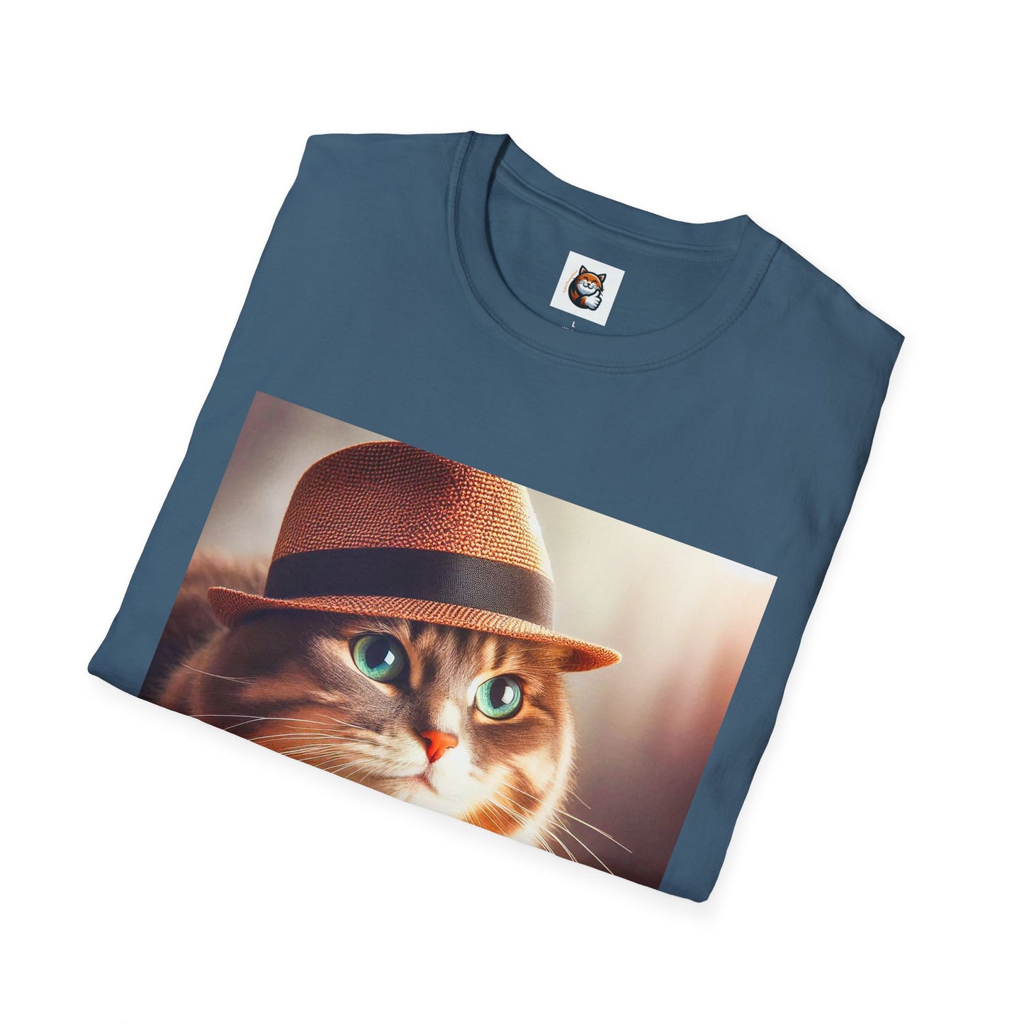 Domestic Cat Unisex Softstyle T-Shirt