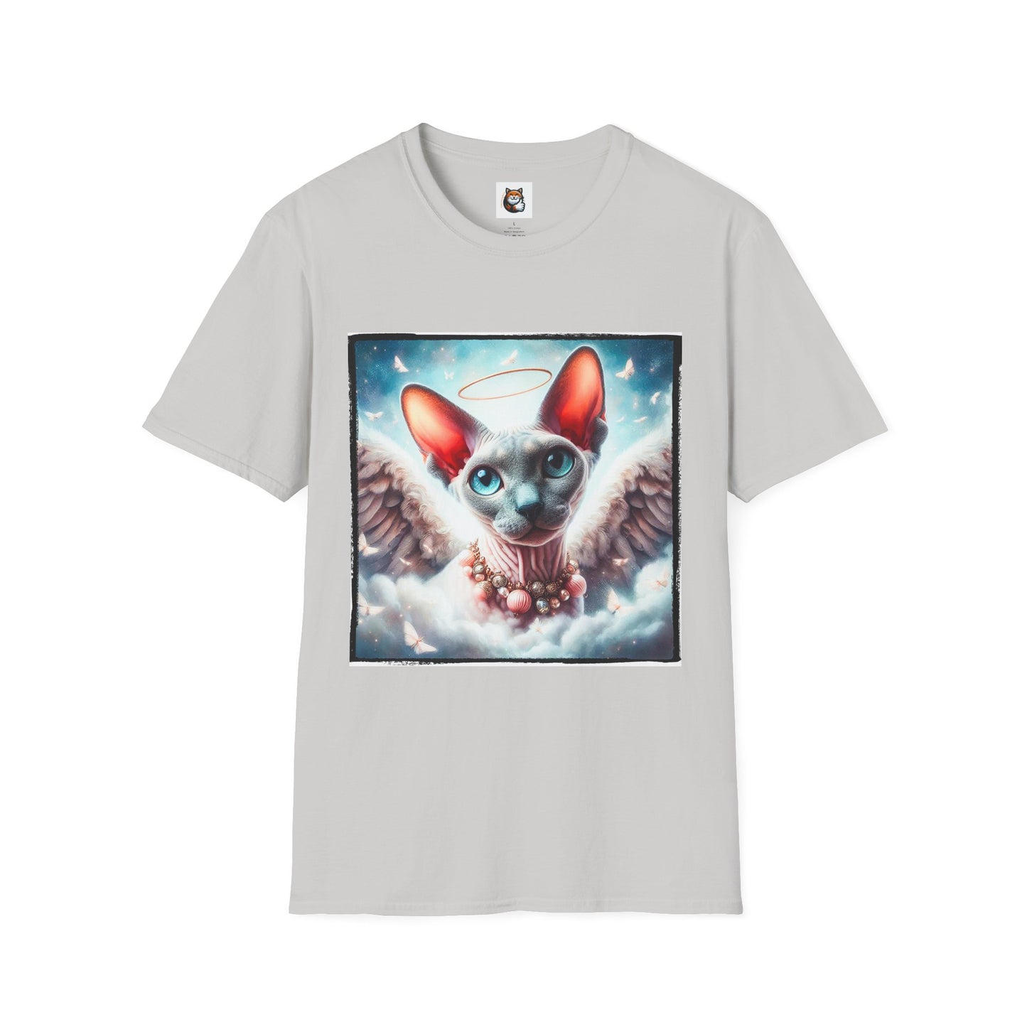 Cornish Rex Cat heavenly Angel  T-Shirt