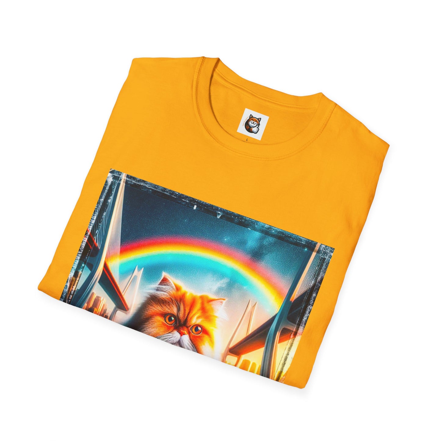 Persian Cat Unisex Softstyle T-Shirt