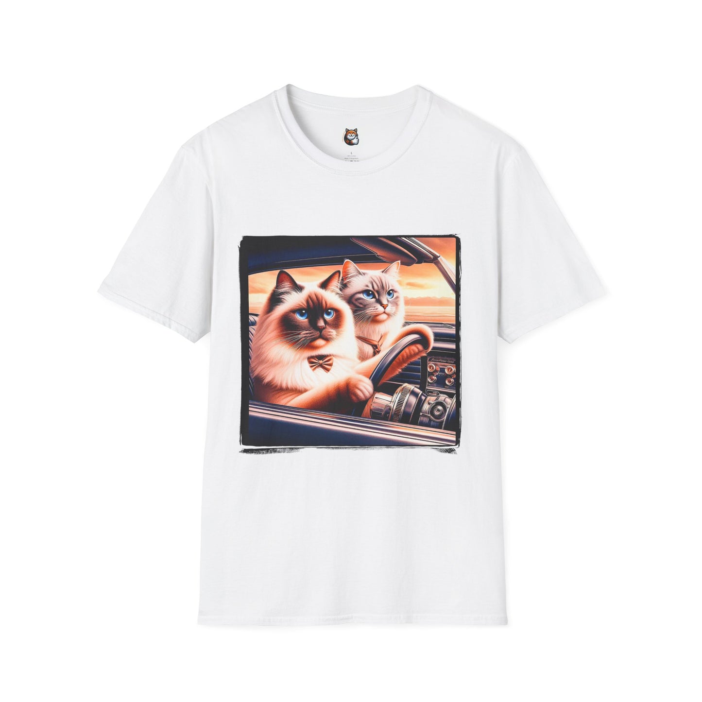 Wacky Birman Unisex Softstyle T-Shirt