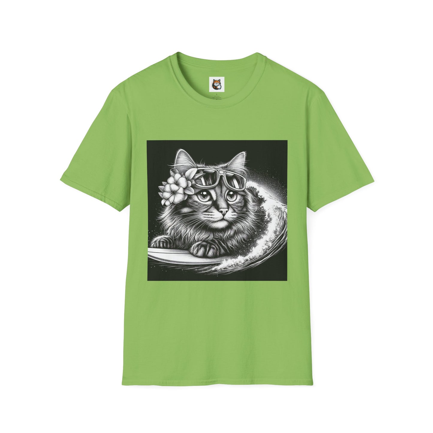 Domestic Cat black and white  T-Shirt