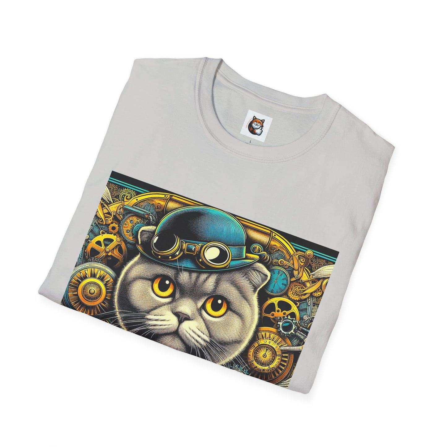 Scottish Fold  steam punk T-Shirt